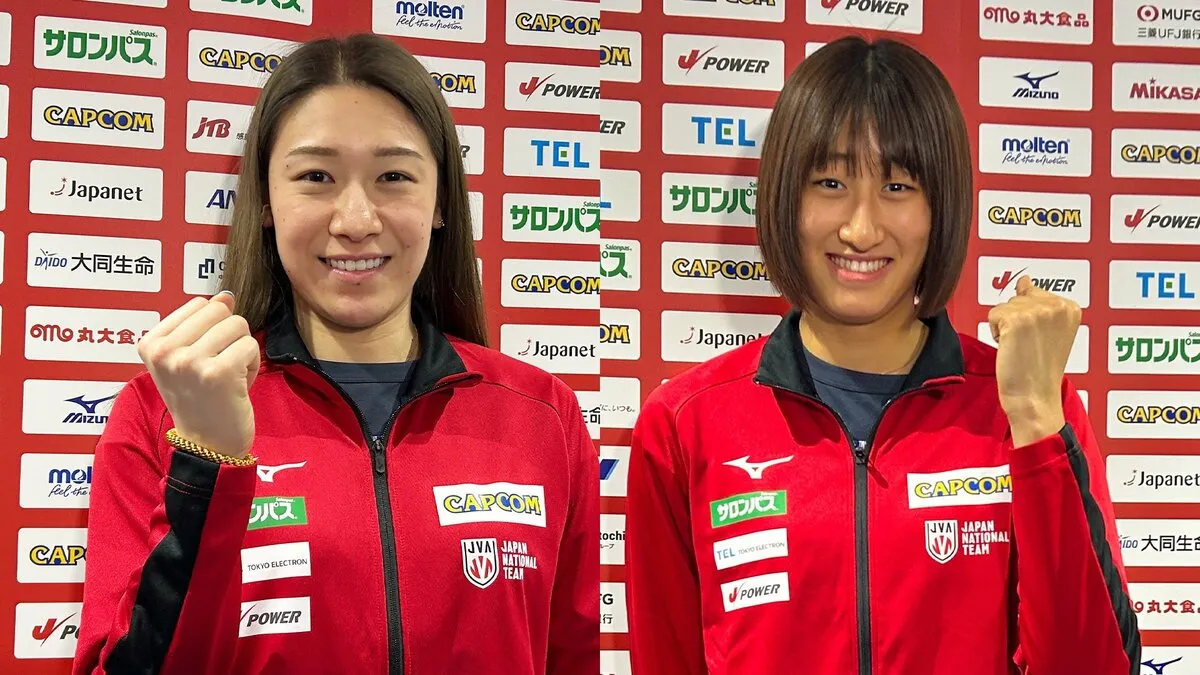 バレー女子日本代表16人が決戦の地・カナダへ出発　新主将・石川真佑「良い結果を残していきたい」【ネーションズリーグ】