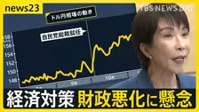 高市政権初の経済対策21.3兆円規模に　物価高対策が柱の一方…円安進行でさらに物価高の恐れ　消費者物価指数は50か月連続上昇【news23】