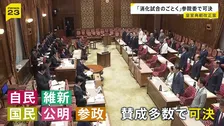 「ベルトコンベヤーのよう」皇室典範改正案が参院特別委で可決　審議は十分？…国会最終盤で高市政権の“重要法案”が次々と可決の見通し【news23】