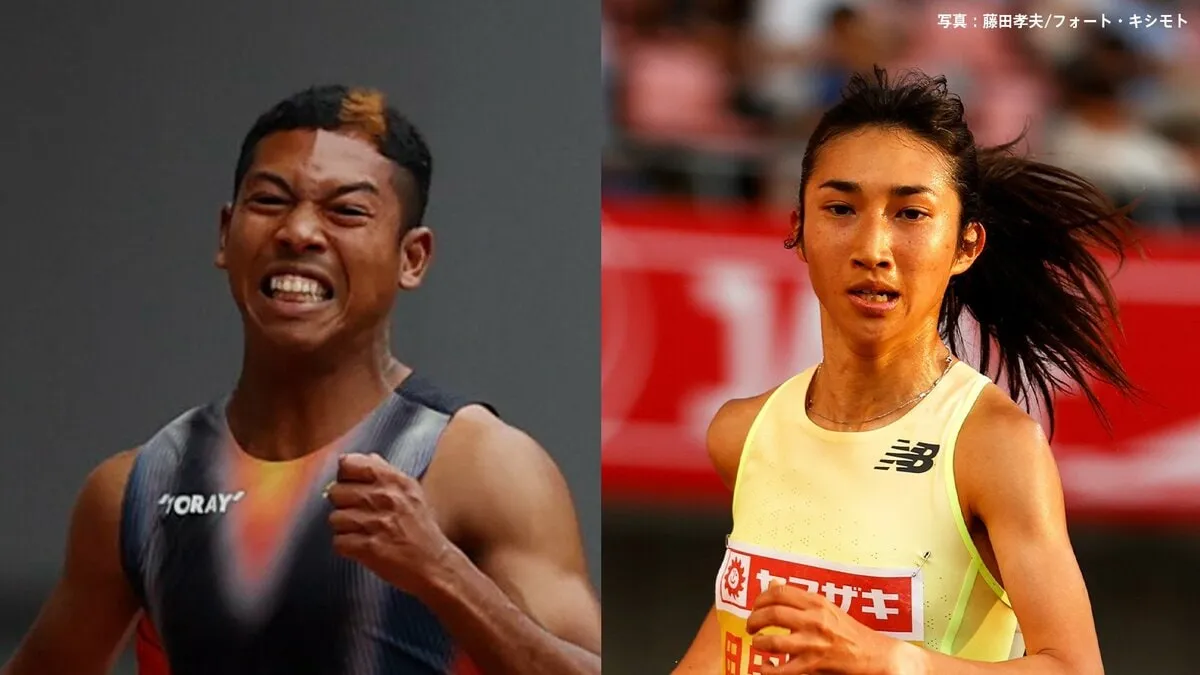 サニブラウンは今季ベストの10秒31で8着、田中希実も今季ベストの4分05秒08で14着【DLローマ】