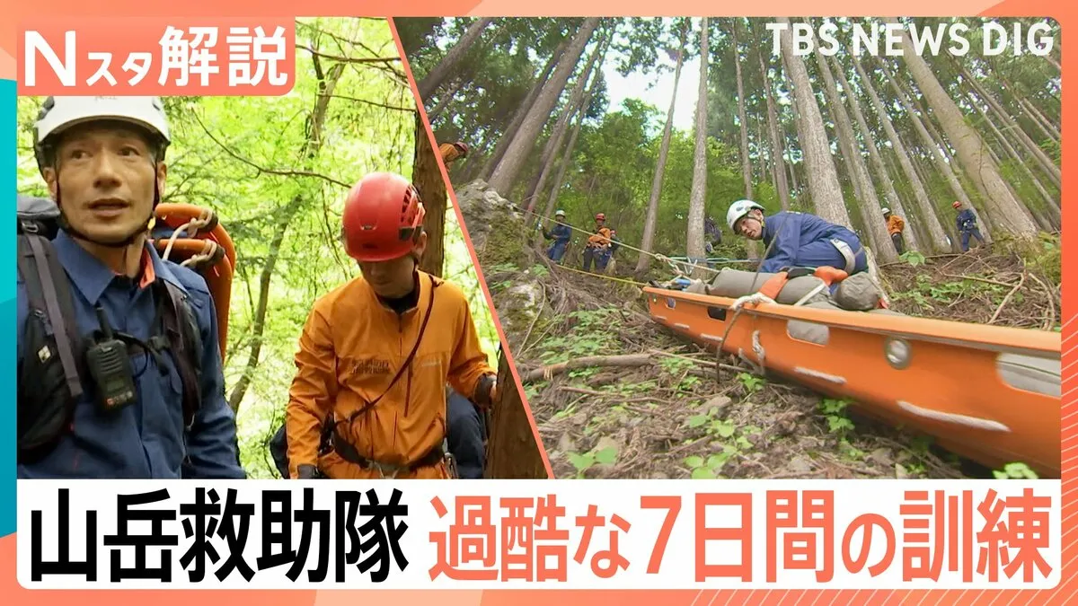 山岳遭難が過去最多…要救助者に多い“軽装登山”“写真映え”　東京消防庁の山岳救助隊に密着【Nスタ解説】