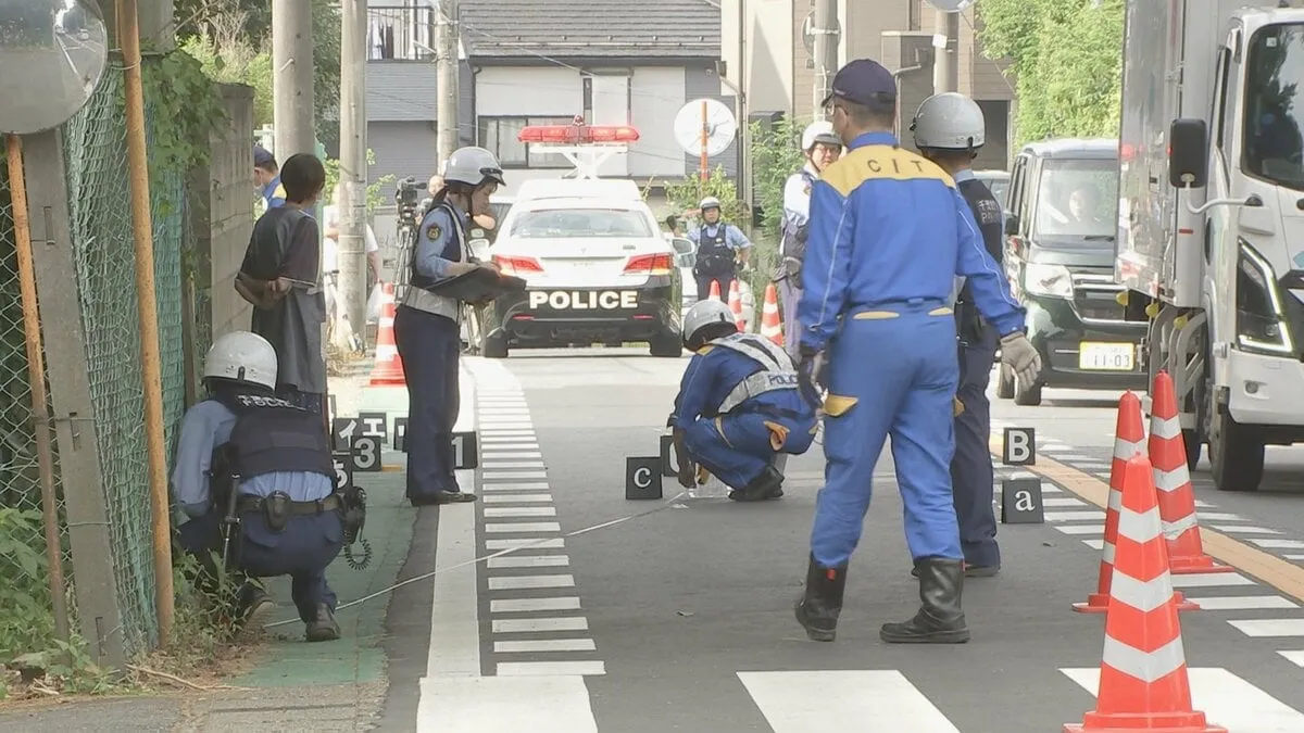 「周りを見て何もなかったから行った」千葉・松戸市の死亡ひき逃げ事件 運送業の男(44)を逮捕 容疑一部否認