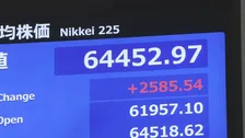 【速報】日経平均株価、2500円超値上がり　国内外の企業決算の好調受け