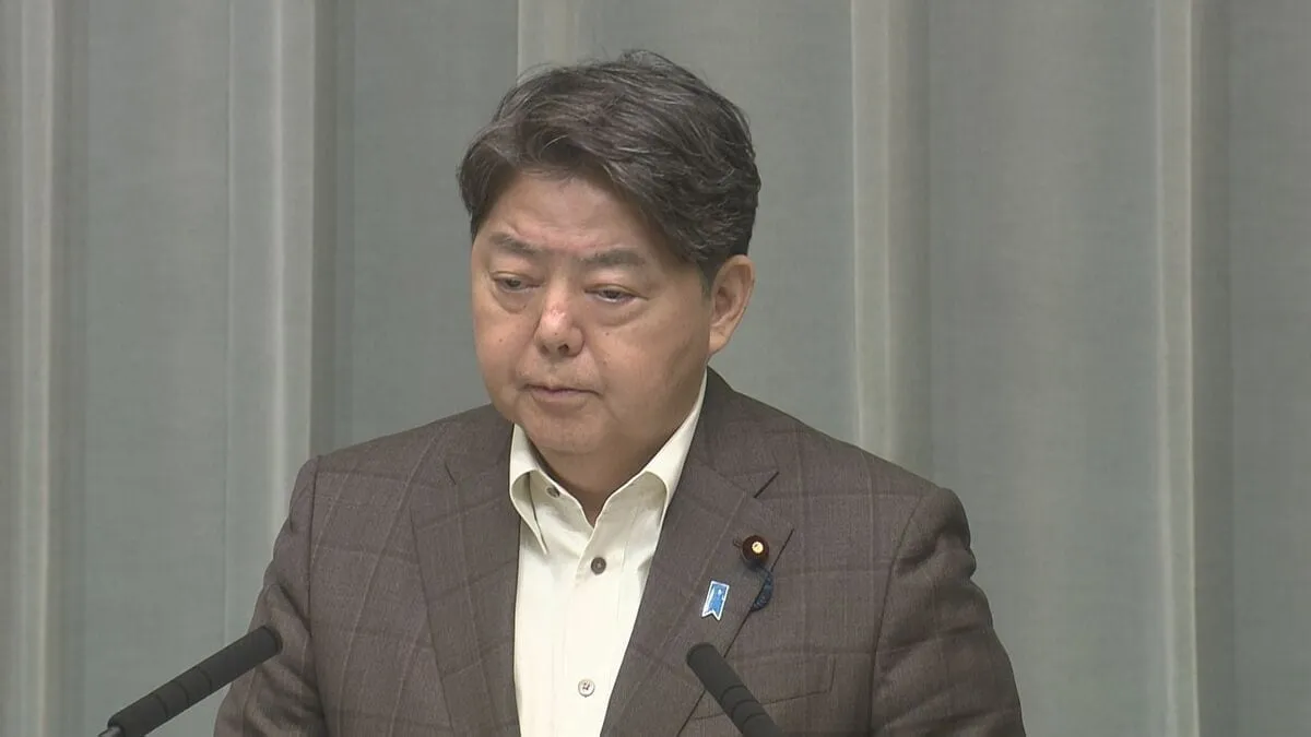 林官房長官、軽傷者1人の被害報告と発表　60代女性が避難中に転倒