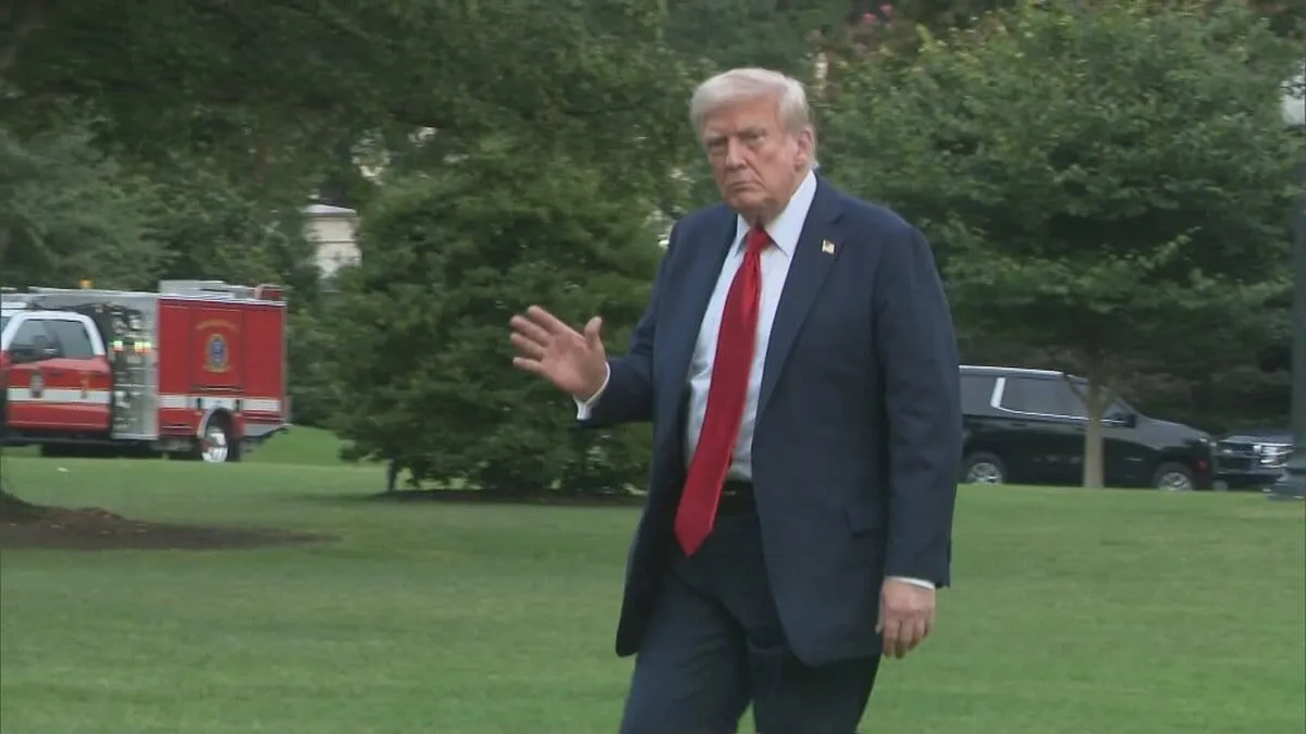 トランプ大統領「慢性静脈不全」と診断 血栓などなく健康状態に問題はなし
