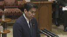 松本文科大臣の不倫問題めぐり　野党「虚偽答弁」と追及　松本文科大臣はコメント控える