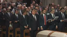 米共和党の実力者・グラム上院議員の葬儀　ゼレンスキー大統領やネタニヤフ首相も参列　トランプ大統領「上院の巨頭で唯一無二の存在」と悼む