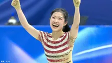 17歳中井亜美が自己新でSP首位！圧巻五輪デビュー3A成功「気持ちが氷に伝わった」坂本が2位でワンツー発進、千葉4位