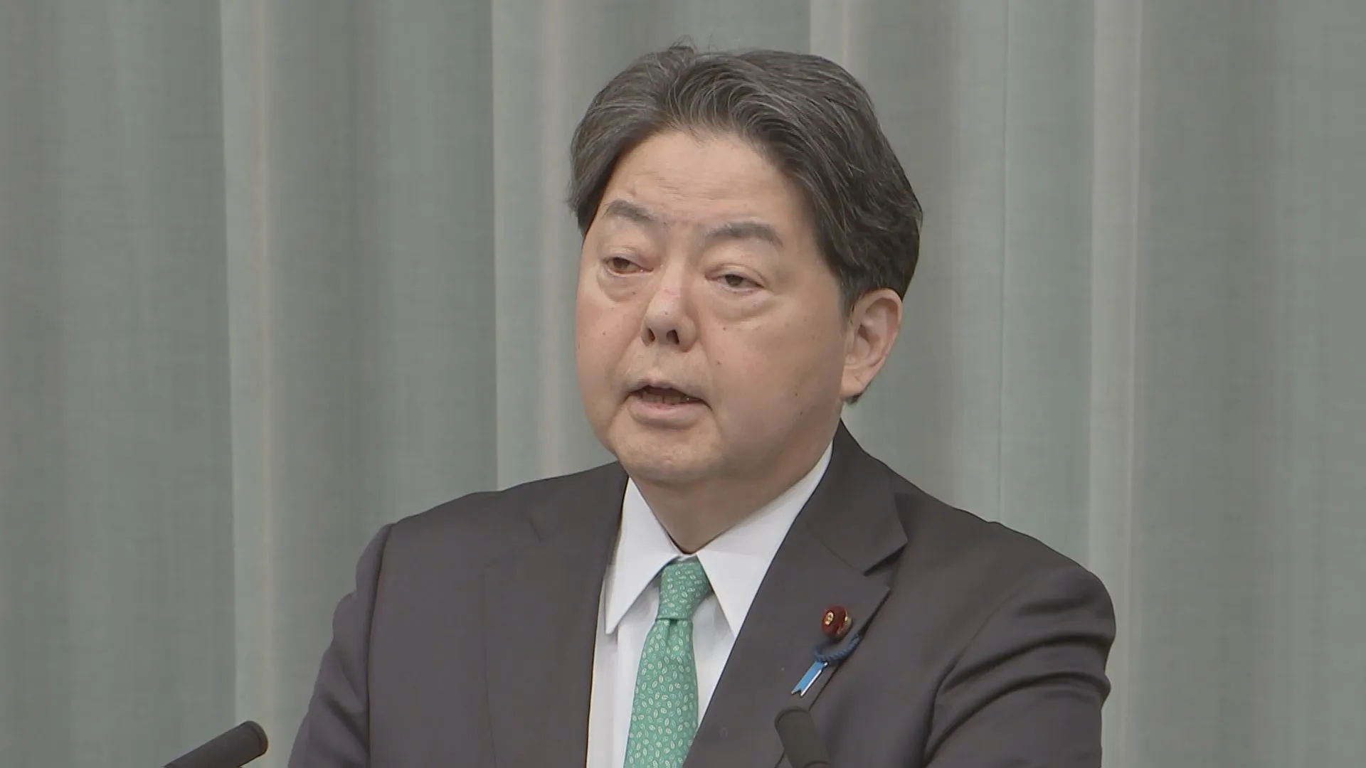 【速報】林官房長官「当面、フジテレビへの広告出稿見合わせる」 フジテレビ関係の各府省の広報啓発事業めぐり