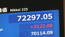 【速報】日経平均株価 一時3000円超の上昇 7万2000円台を回復　米「マイクロン・テクノロジー」好決算受けAI・半導体関連中心に買い注文