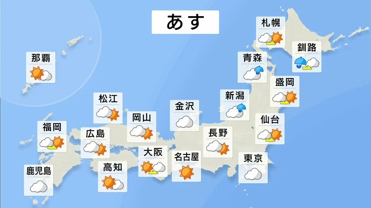今夜は関東甲信で100ミリ大雨も…金曜は天気回復、静岡・甲府で35℃猛暑日か