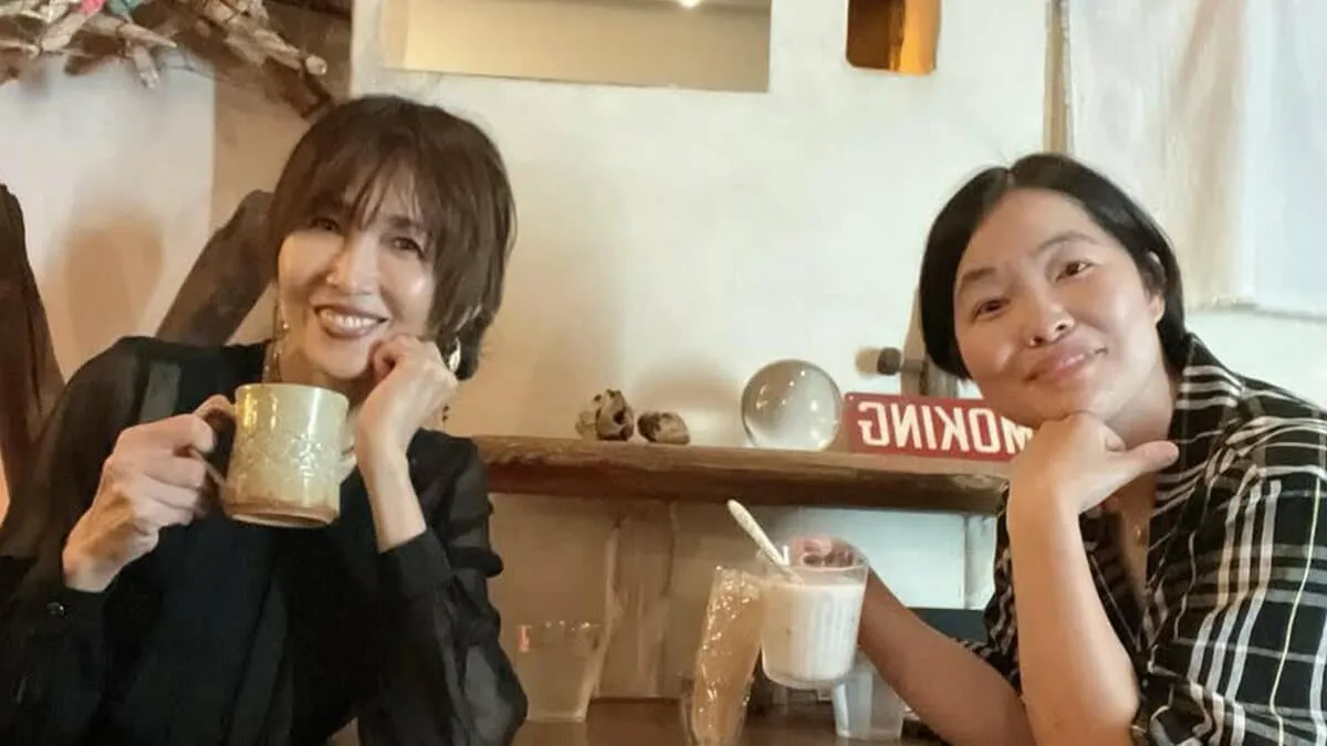 【工藤静香】　「心地よい時間はあっという間」「もりもり食べてのんびりお話しして栄養満タン」イモトアヤコとの約束ランチを満喫