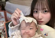 【辻希美・長女】希空　18歳下の妹・夢空ちゃんの初節句をお祝い　「ウインクしてるみたいでかわいい」