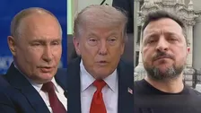 トランプ大統領　14日にロシア・プーチン大統領、ウクライナ・ゼレンスキー大統領と相次いで電話会談　ウクライナでの戦闘終結に力を入れていく考え