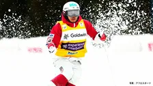 ミラノ五輪銅・堀島行真が3位 ！ 引退表明の冨髙日向子も2位 日本勢男女で表彰台入り【モーグルW杯富山なんと大会】