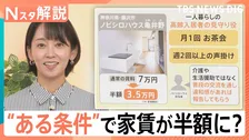 あなたは持ち家派？賃貸派？　賃貸の家賃上昇傾向も…“ある条件”で家賃が半額になる物件も【Nスタ解説】