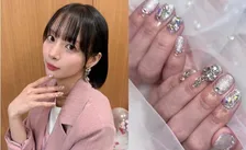 【 役満ボディ・岡田紗佳 】 「何歳になってもキラキラがだーいすき」　豪華ネイルアートを披露