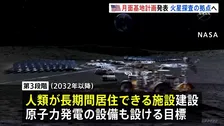 NASAが「月面基地」計画発表　「人が継続的に住める拠点」を2032年～建設へ　“火星探査の拠点として”　原子力発電施設も