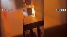 都内で火事相次ぐ　中延商店街の酒店と東日暮里のコンビニで火災