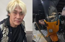 【ヒロシ】三輪バイクを自身で塗装「走りだせ！走りだせ！」のつぶやきに嵐のファンが反応「きゃ～～ 嵐の"Happiness"だぁ～～」
