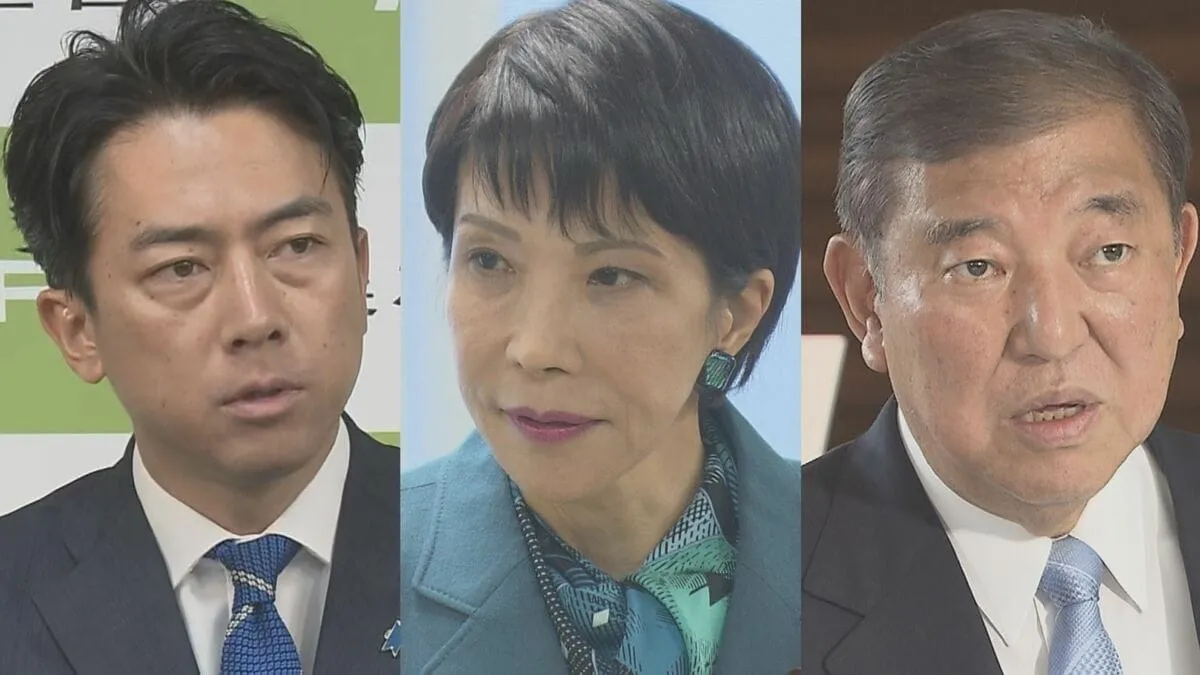 【速報】「ポスト石破」1位は小泉氏　2位は高市氏　3位は石破氏　JNN世論調査