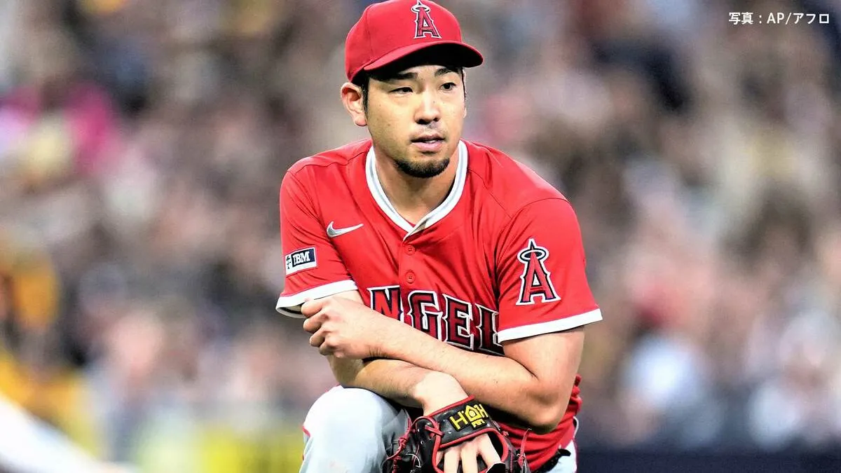 菊池雄星 “生みの苦しみ”遠すぎる移籍初勝利…6回4失点 自らのミスで逆転もエ軍は9回1死から同点、最後は劇的満塁ホームラン