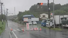 道路情報　大雨のため多くの区間で通行止め　館山道では土砂崩れの影響で姉崎袖ケ浦ICと市原ICの間の上り線で通行止め