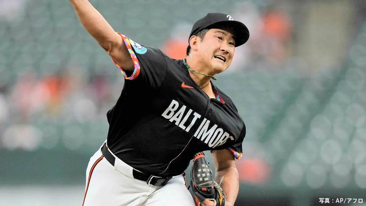 菅野智之、移籍後ワースト7失点も6勝目！打線今季最多22得点の大爆発で逆転、4戦ぶり5回投げ切り白星飾る