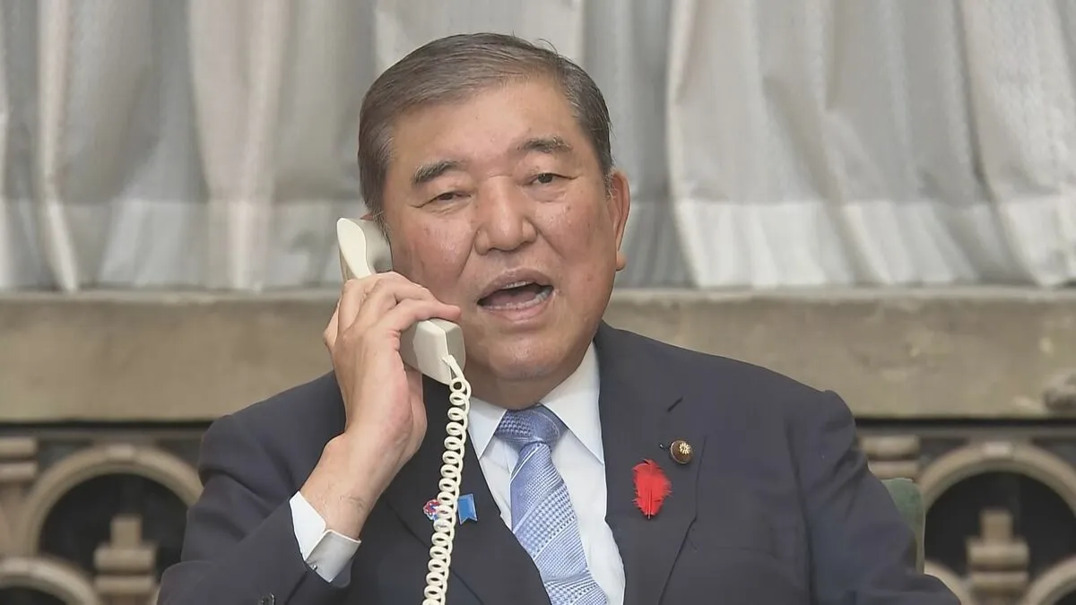 【速報】石破総理が坂口氏に祝意伝達「世界に誇る立派な研究」　ノーベル生理学・医学賞に大阪大・坂口志文特任教授ら選ばれる