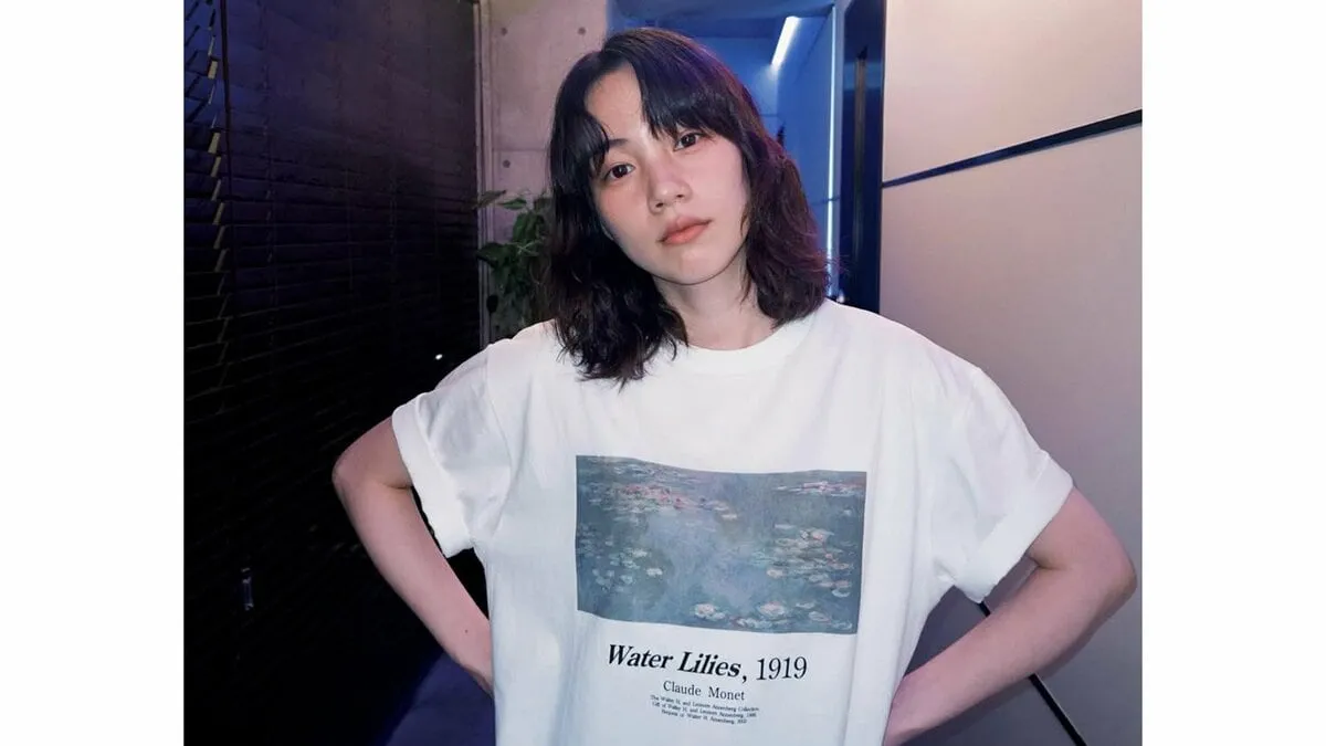【 のん 】　「よい曲たちが揃ってきているのでとてもワクワクしている」　 新曲レコーディングに意欲満々　モネの睡蓮Tシャツ姿も話題に