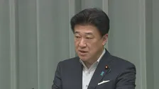 木原官房長官　台風25号について激甚災害指定の見込みと明らかに