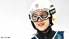 初採用のラージヒルで丸山希が8位入賞「難しい状況だったが、すごく楽しんで飛べた」髙梨沙羅は16位【ミラノ五輪】