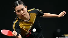 カットマン・佐藤瞳、日本女子初のGS制覇とはならず　中国の王曼昱にストレートで屈す【卓球WTTチャイナスマッシュ】