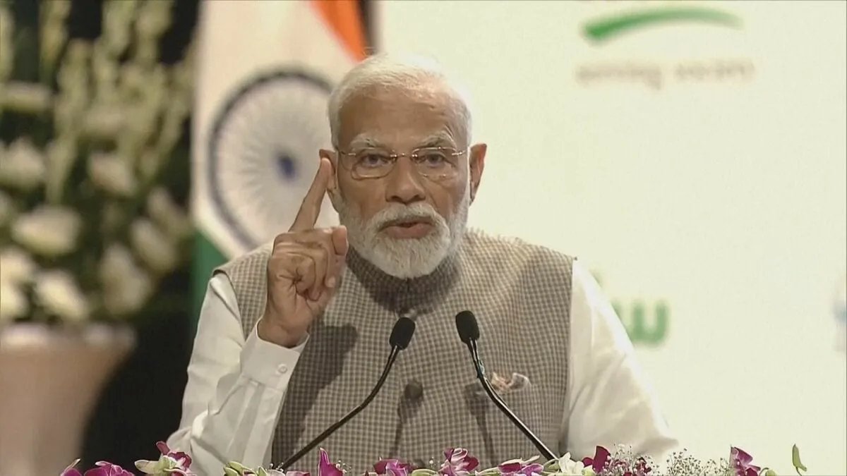 「インドは自国の農家の利益を決して犠牲にしない」　モディ首相が演説で強調　アメリカのインドに追加関税のトランプ政権へのメッセージか