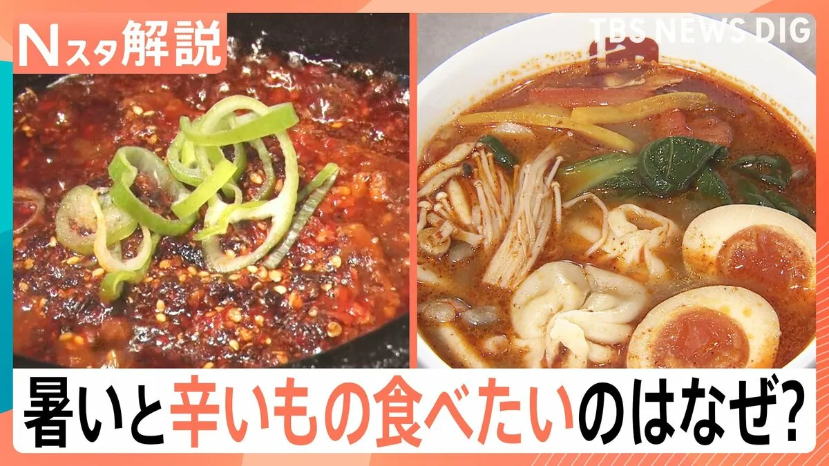 なぜ暑いときこそ辛いモノ？脱水症状のリスクも…“日本一辛い村”にはハバネログルメ【Nスタ解説】