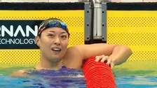 35歳・鈴木聡美、100ｍ平泳ぎで2大会連続の銀メダル「狙ってたのは金だったので」50m銀に続き今大会2個目、通算11個目メダル【アジア大会】