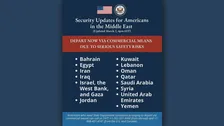 米国務省　中東ほぼ全域の米国人に速やかな退避促す「深刻な安全上のリスク」