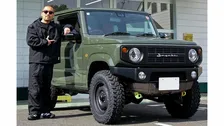 【 ケツメイシ・大蔵 】 「理想的なマイジムニーになりました」　愛車のこだわりカスタムに大満足　内装から足回りまで「イジり」尽くした姿を披露