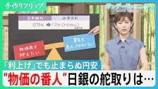 日銀「政策金利」1.0%に引き上げ　「物価高抑えたい」でも「景気悪化させたくない」大きなジレンマ「アクセル」と「ブレーキ」“物価の番人”日銀の舵取りは【サンデーモーニング】