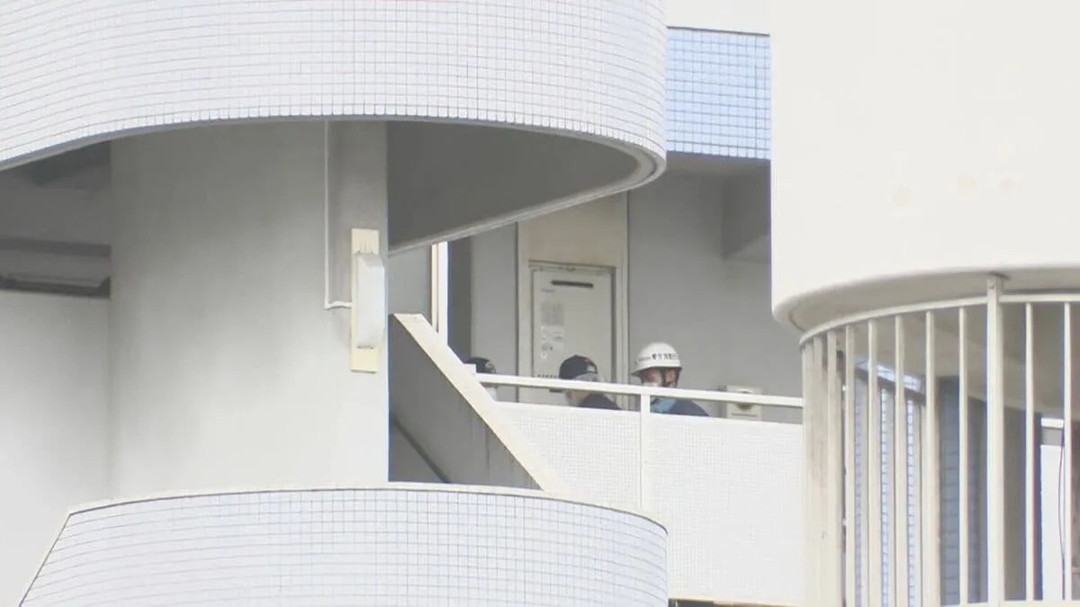 【速報】東京・国立市の都営住宅で80代男性が死亡 妻とみられる女が“男性の首を絞めた”情報も 女を確保 警視庁