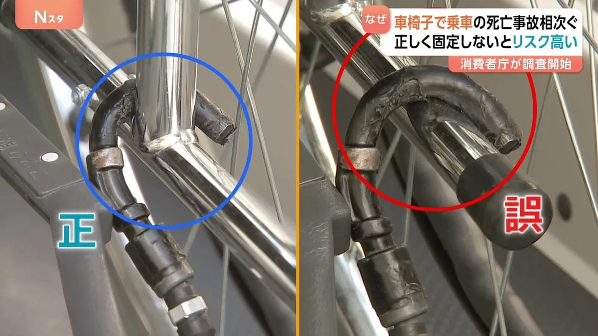 “福祉車両”で車椅子利用者の死亡事故相次ぐ　安全講習行う会社は「車椅子の固定やシートベルト装着方法が正しくない場合多い」　消費者庁が調査開始