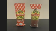 カゴメ「ケチャップ」のパッケージデザイン変更へ　トマトのイラストを減らし透明部分を増やす