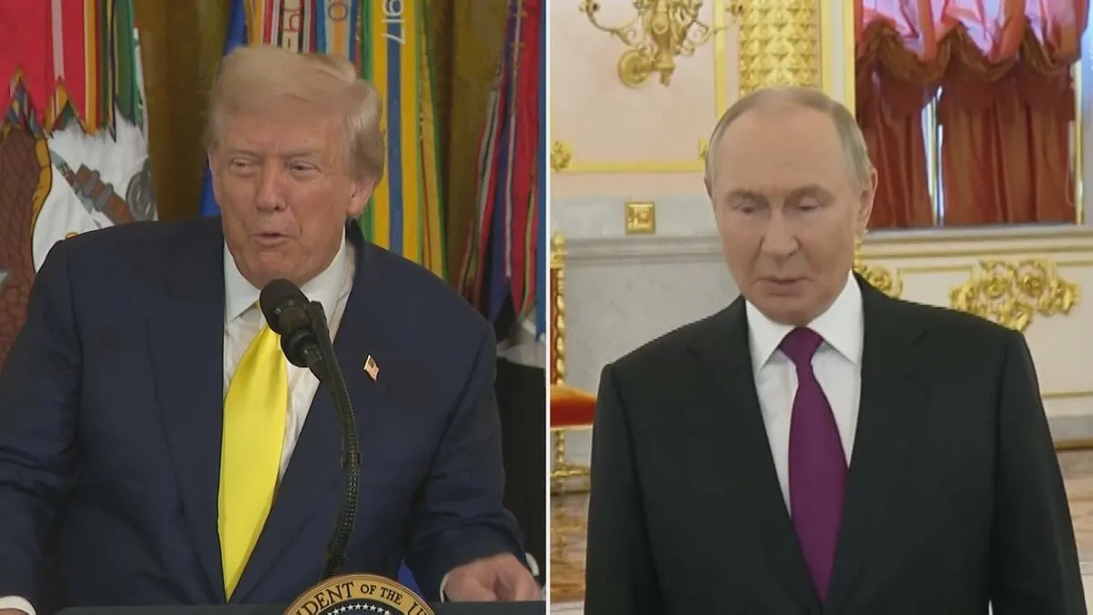 トランプ大統領　プーチン大統領との首脳会談「近く、行う」と明言　会場について「間もなく発表する」