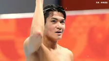 「出せる自信はあった」男子400m個メ 松下知之 3分54秒33の短水路世界新！「自分の世界に入り込む能力が高まった」【競泳】