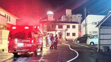 「黒煙と炎が上がっている」夜のビジネスホテルで火事　成人とみられる女性1人が死亡　出火当時10人が宿泊　茨城・水戸市