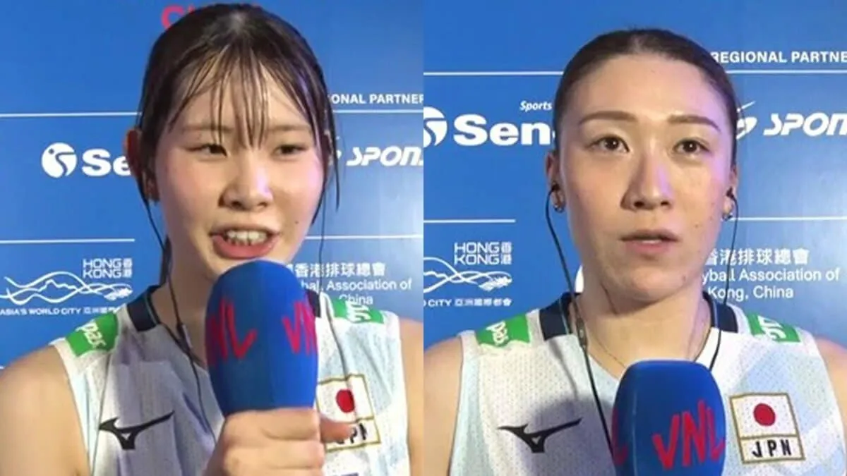 連敗のバレー女子日本代表、北窓絢音「冷静にプレーできた」石川真佑「次の日本Rに向けて良い流れで」【ネーションズリーグ】
