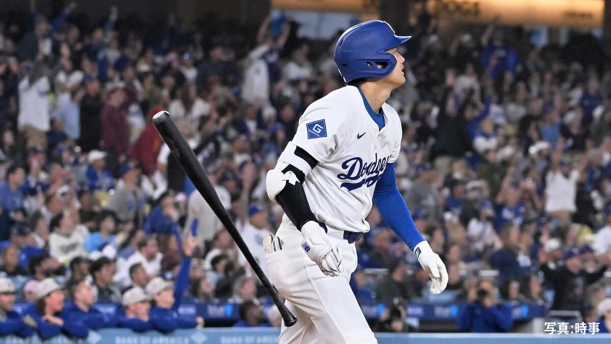 大谷翔平 ラブすぎる現地解説「宙を舞うバットさえ素敵すぎて心奪われる」状況おかまいなしで「Shoheiは、Shoheiが、 Shoheiの･･･」