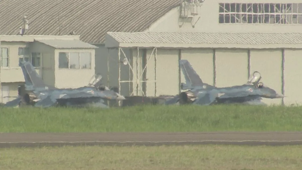 【速報】空自のF2戦闘機の飛行見合わせ、きょうにも飛行再開