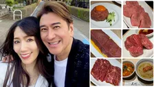 【川﨑麻世】　妻・花音さんお気に入りの焼肉店へ「とても美味しく大満足」　翌朝は“もずくのぶっかけ”で徹底カロリー調整