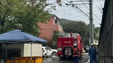 横浜市港北区で火災 親子2人と連絡取れず